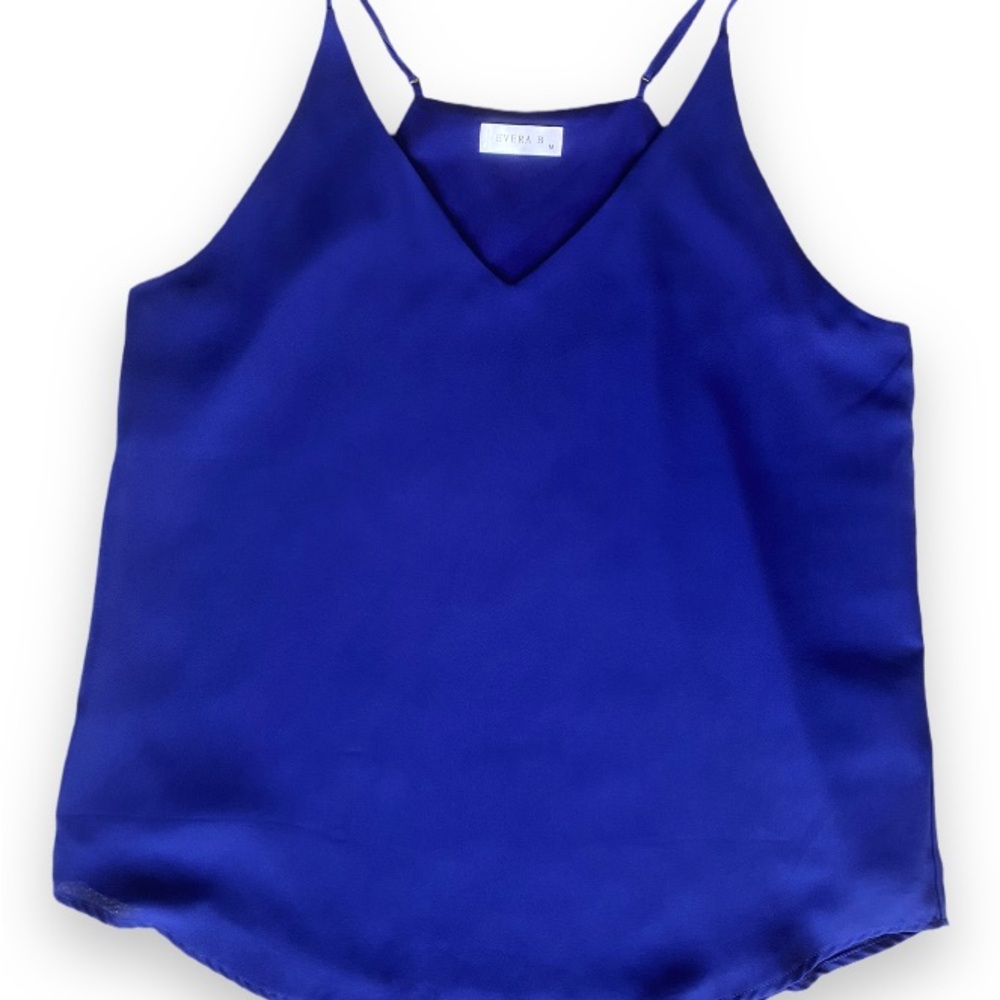 EVERA B Cobalt Blue Cami Top